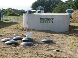 Concrete Water Tank from Wright Tanks